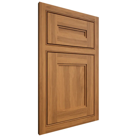 Shiloh Cabinetry Beaded Inset Scottsdale Hickory Plain Cut Medium Door