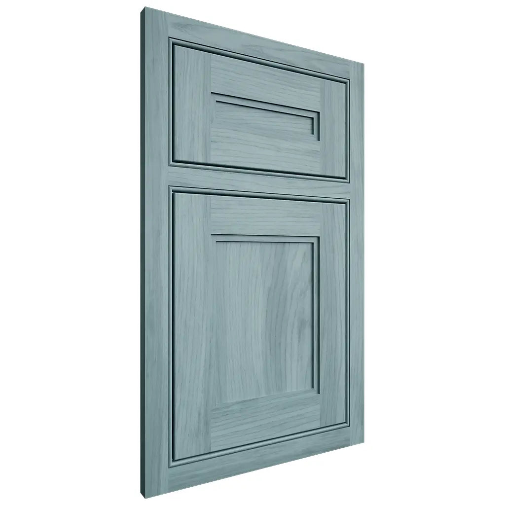 Shiloh Cabinetry Beaded Inset Scottsdale Hickory Plain Cut Sky Door