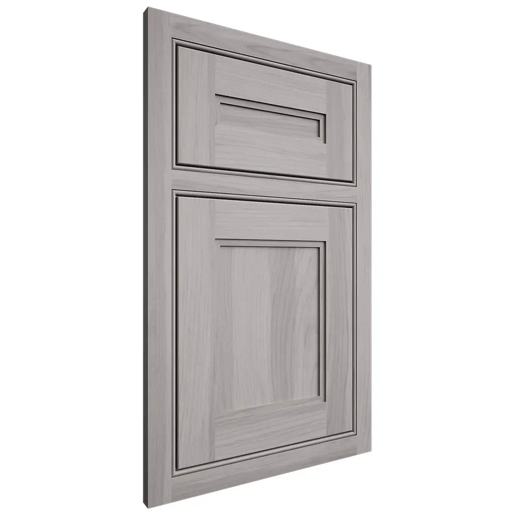 Shiloh Cabinetry Beaded Inset Scottsdale Hickory Plain Cut Stratus Door