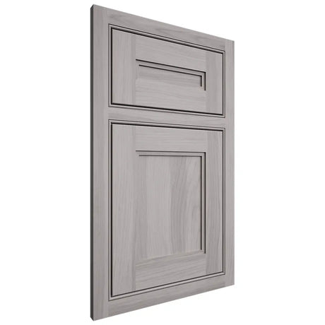 Shiloh Cabinetry Beaded Inset Scottsdale Hickory Plain Cut Stratus Door