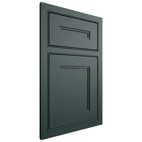 Shiloh Cabinetry Beaded Inset Scottsdale Paintable Billiard Green Door