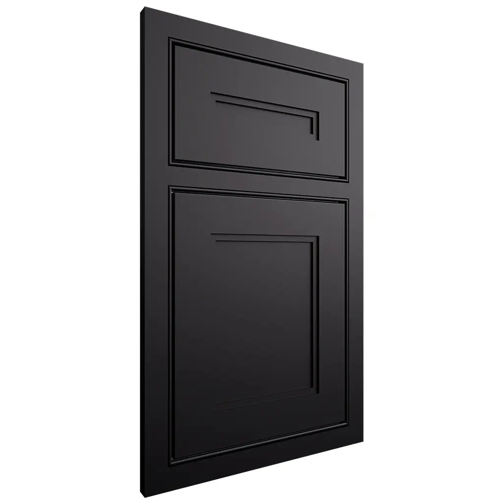 Shiloh Cabinetry Beaded Inset Scottsdale Paintable Black Door