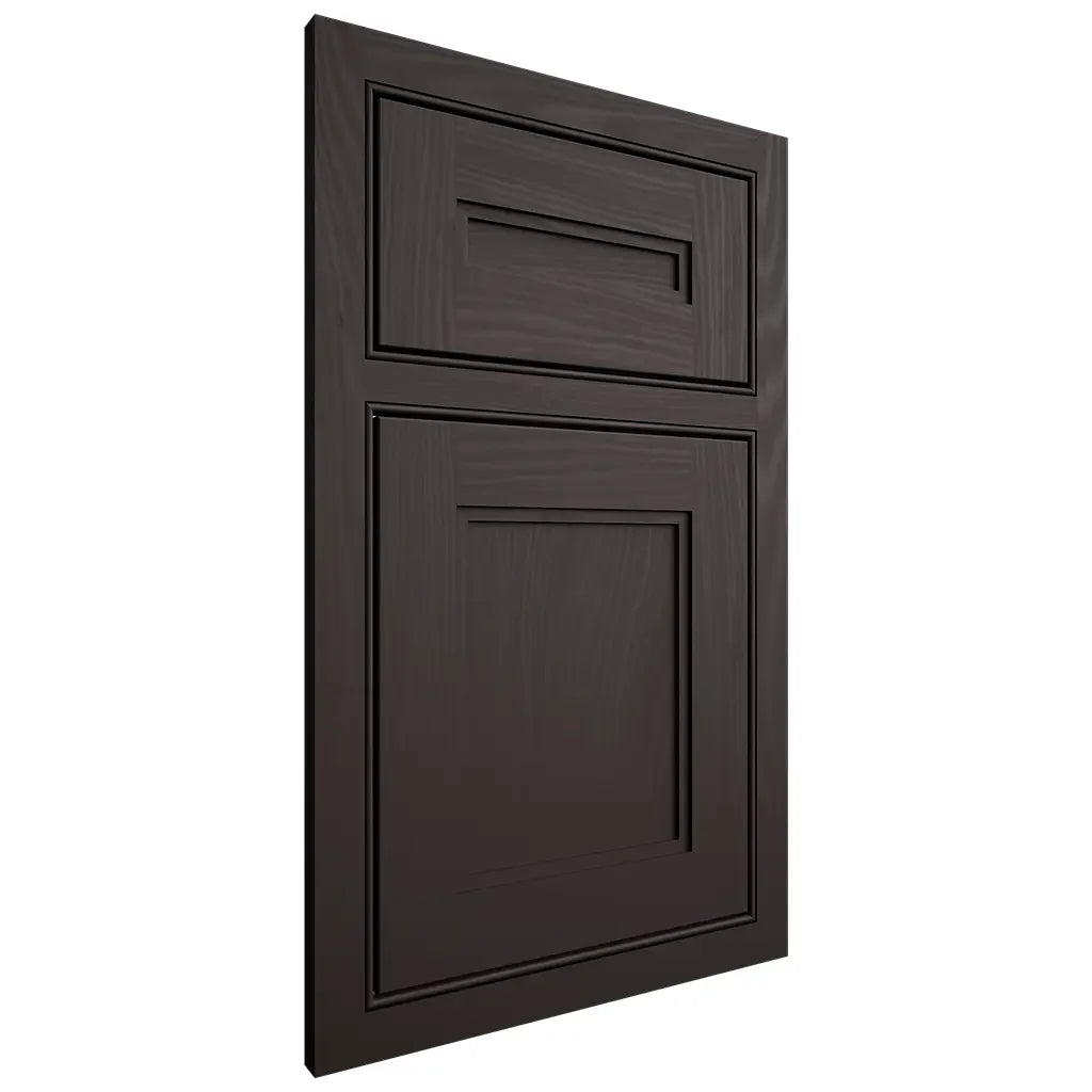 Shiloh Cabinetry Beaded Inset Scottsdale Poplar Plain Cut Carbon Door