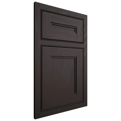 Shiloh Cabinetry Beaded Inset Scottsdale Poplar Plain Cut Carbon Door