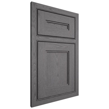 Shiloh Cabinetry Beaded Inset Scottsdale Red Oak Plain Cut Cadet Door