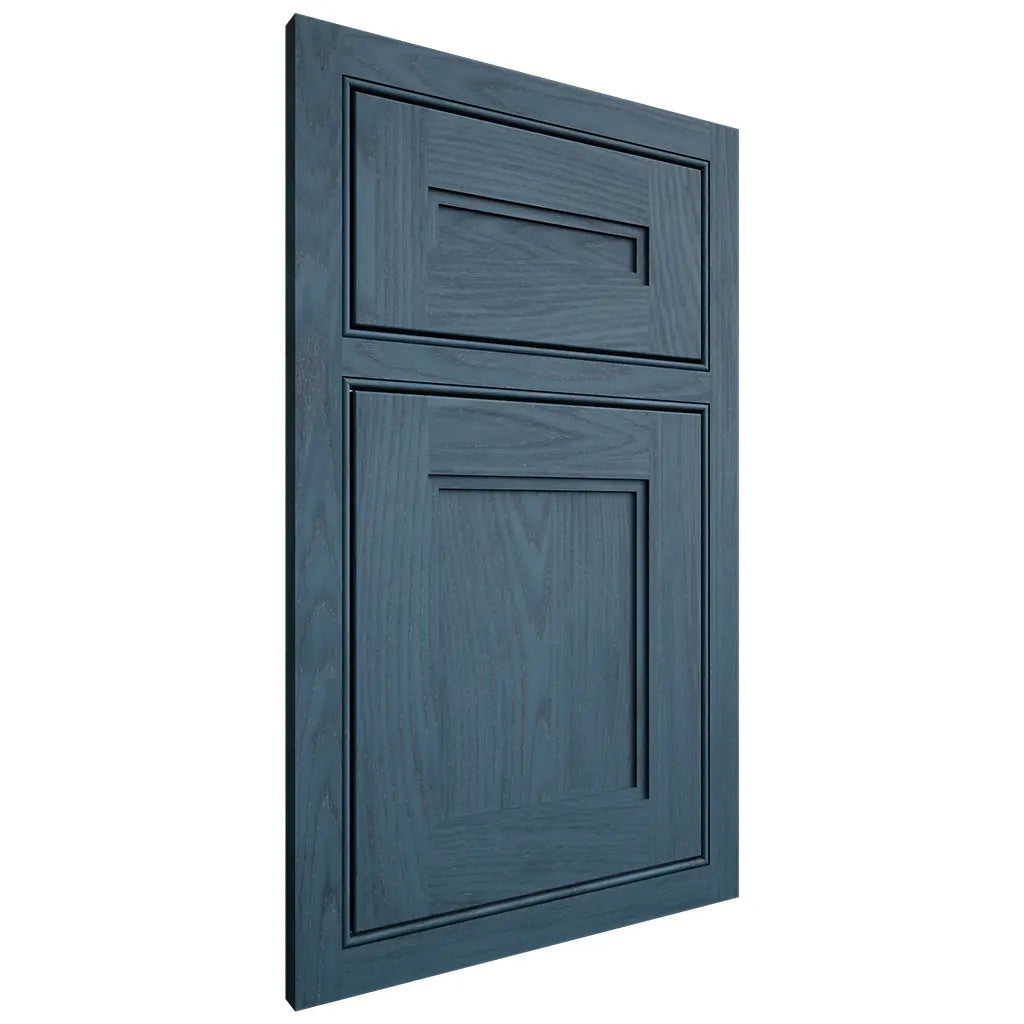 Shiloh Cabinetry Beaded Inset Scottsdale Red Oak Plain Cut Hudson Door