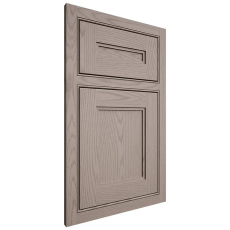 Shiloh Cabinetry Beaded Inset Scottsdale Red Oak Plain Cut Sterling Door