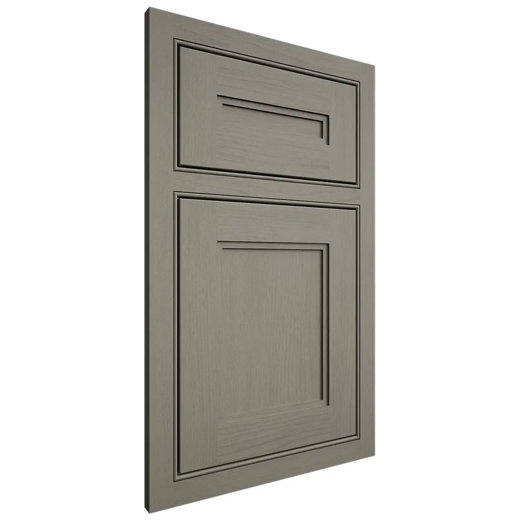 Shiloh Cabinetry Beaded Inset Scottsdale Walnut Plain Cut Thyme Door