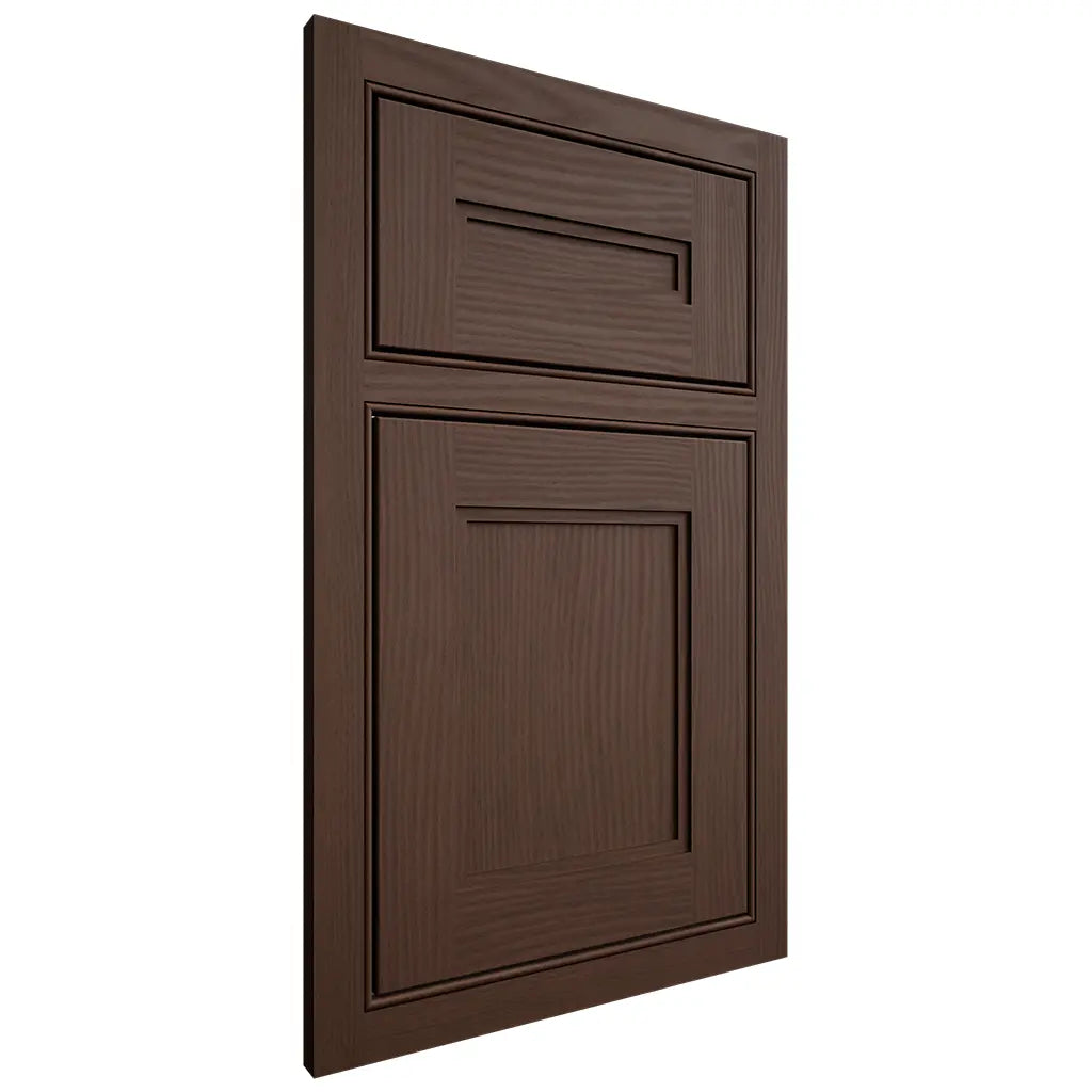 Shiloh Cabinetry Beaded Inset Scottsdale White Oak Plain Cut Braun Door