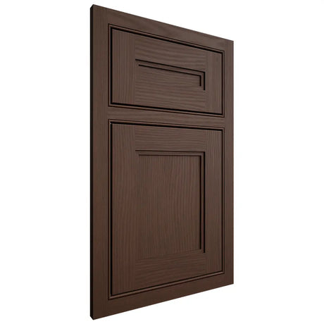 Shiloh Cabinetry Beaded Inset Scottsdale White Oak Plain Cut Braun Door