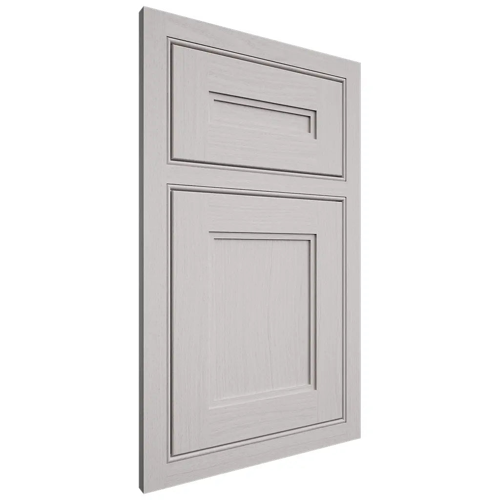 Shiloh Cabinetry Beaded Inset Scottsdale White Oak Plain Cut Cotton Door