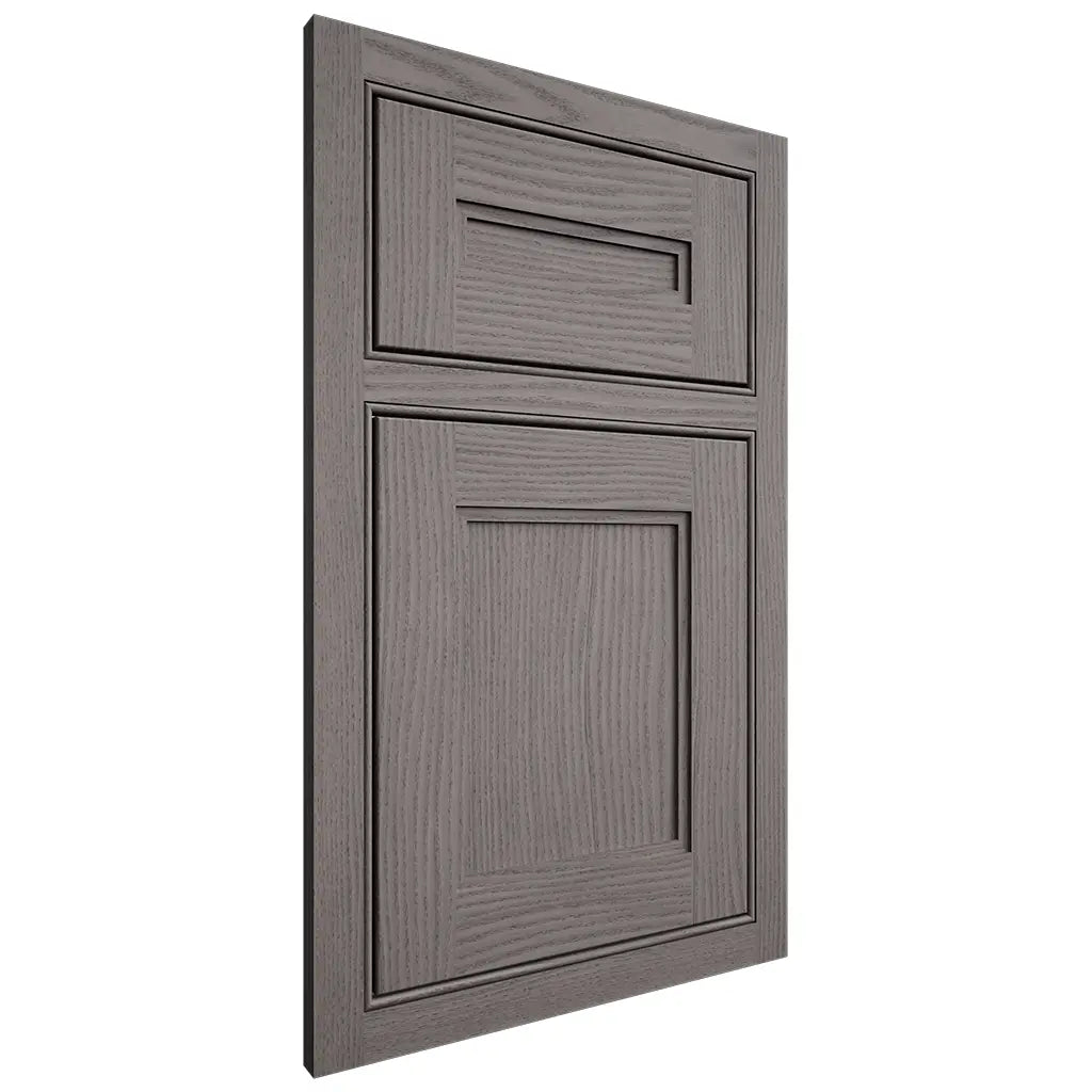 Shiloh Cabinetry Beaded Inset Scottsdale White Oak Plain Cut Flagstone Door