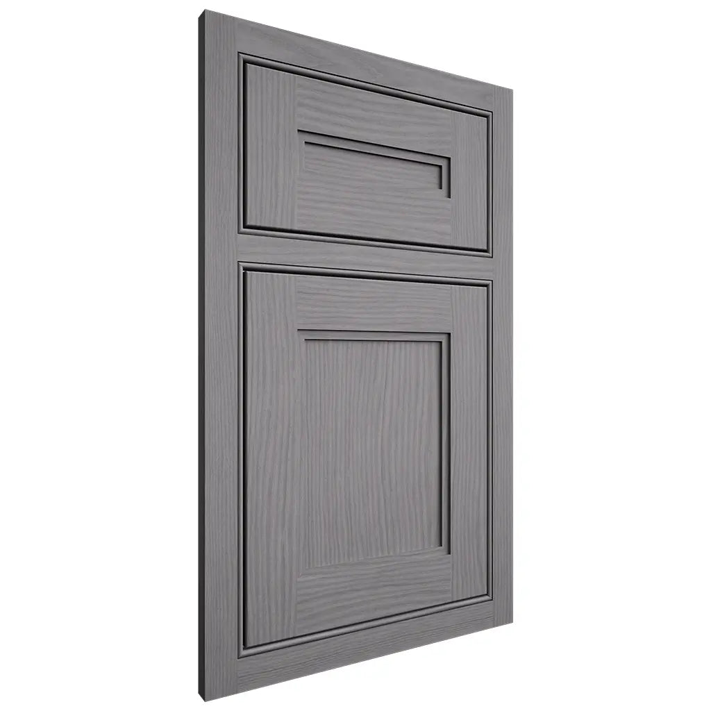 Shiloh Cabinetry Beaded Inset Scottsdale White Oak Plain Cut Sterling Door