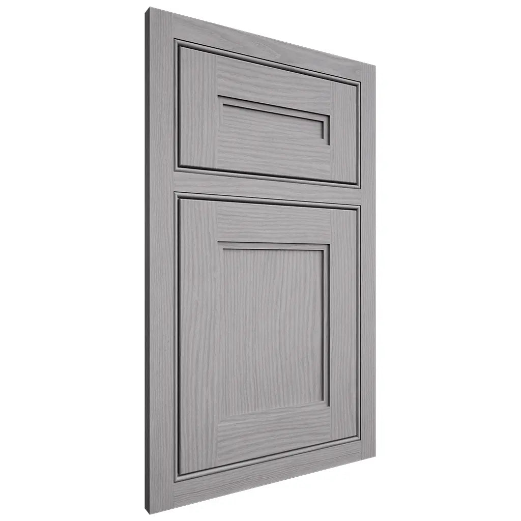 Shiloh Cabinetry Beaded Inset Scottsdale White Oak Plain Cut Stratus Door