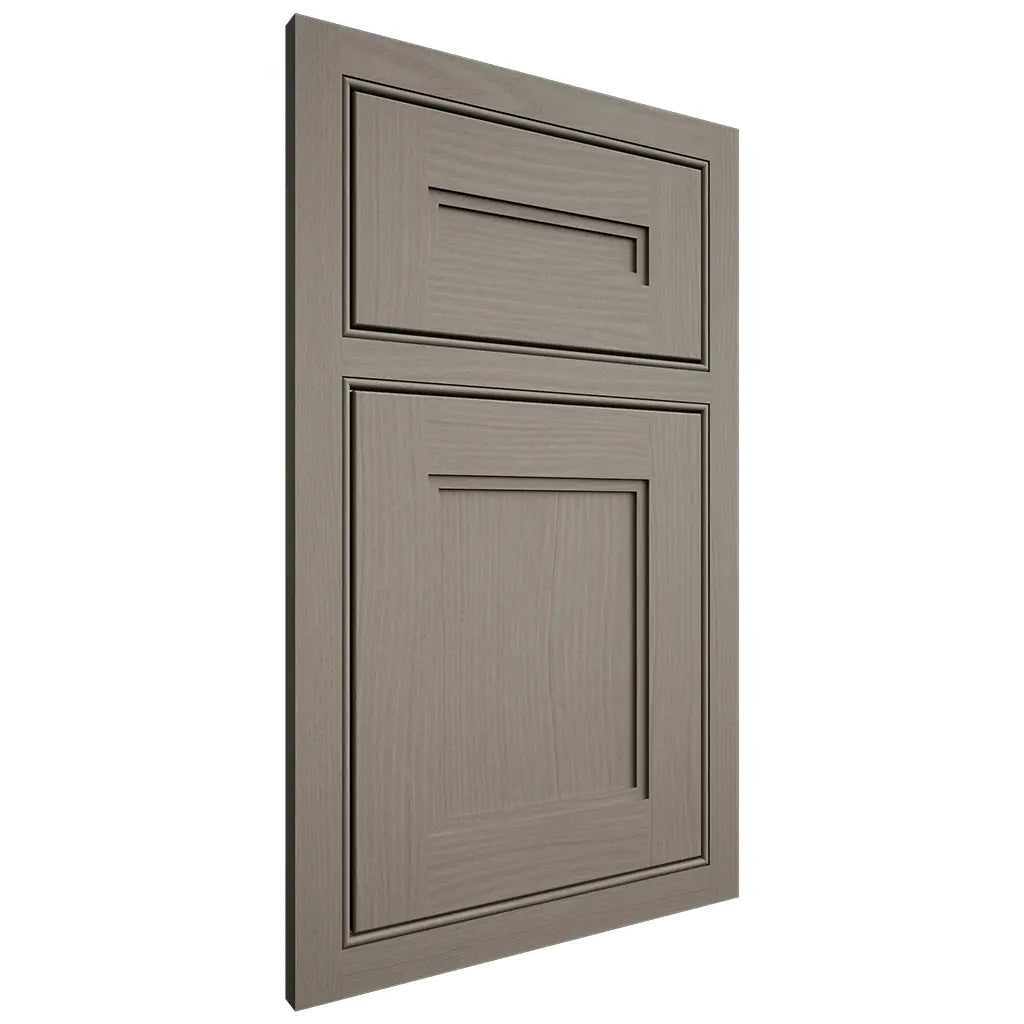 Shiloh Cabinetry Beaded Inset Scottsdale White Oak Plain Cut Thyme Door
