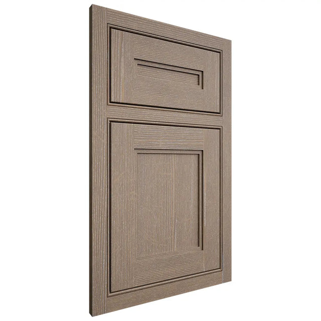 Shiloh Cabinetry Beaded Inset Scottsdale White Oak Quarter Sawn Almond Door