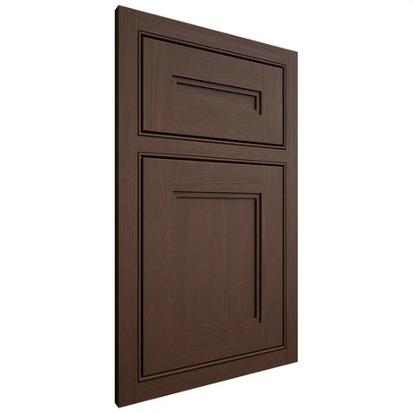 Shiloh Cabinetry Beaded Inset Scottsdale White Oak Quarter Sawn Braun Door