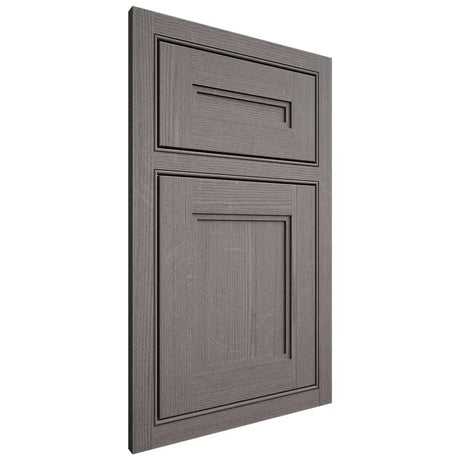 Shiloh Cabinetry Beaded Inset Scottsdale White Oak Quarter Sawn Flagstone Door