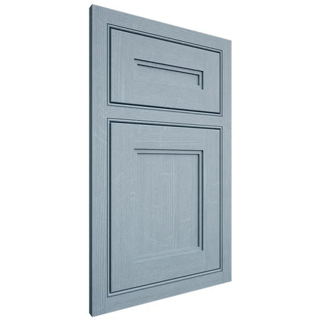 Shiloh Cabinetry Beaded Inset Scottsdale White Oak Quarter Sawn Sky Door