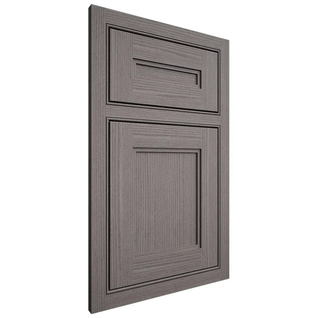 Shiloh Cabinetry Beaded Inset Scottsdale White Oak Rift Cut Flagstone Door