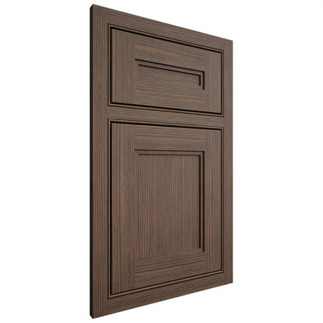 Shiloh Cabinetry Beaded Inset Scottsdale White Oak Rift Cut Mineral Door