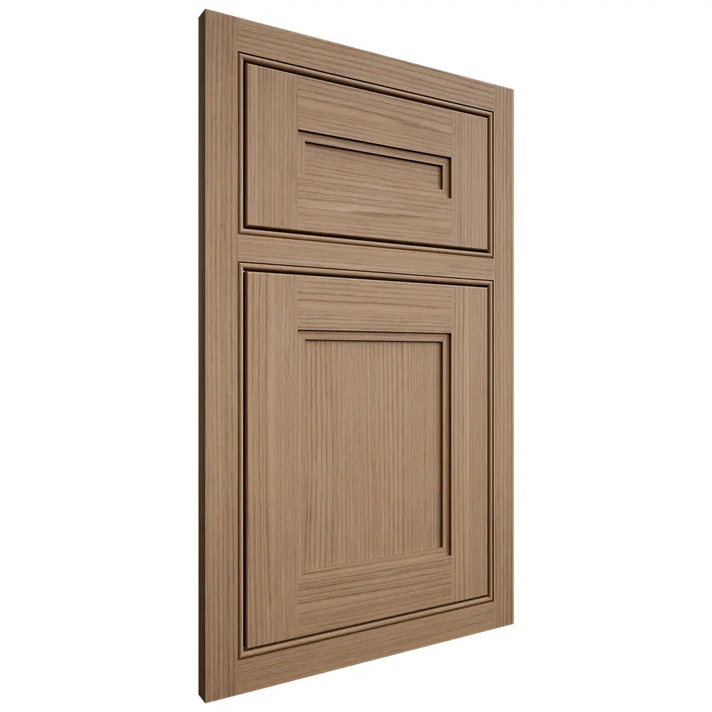 Shiloh Cabinetry Beaded Inset Scottsdale White Oak Rift Cut Natural Door