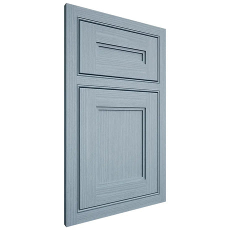 Shiloh Cabinetry Beaded Inset Scottsdale White Oak Rift Cut Sky Door