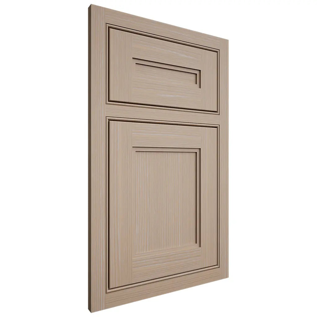 Shiloh Cabinetry Beaded Inset Scottsdale White Oak Rift Cut Straw Door