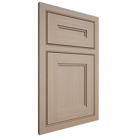 Shiloh Cabinetry Beaded Inset Scottsdale White Oak Rift Cut Straw Door
