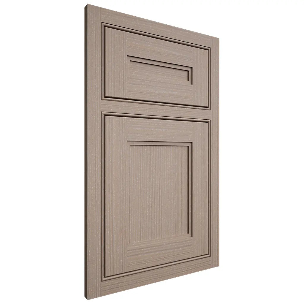 Shiloh Cabinetry Beaded Inset Scottsdale White Oak Rift Cut Whitewash Door