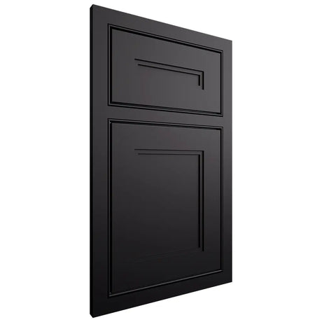 Shiloh Cabinetry Beaded Inset Scottsdale One Paintable Black Door