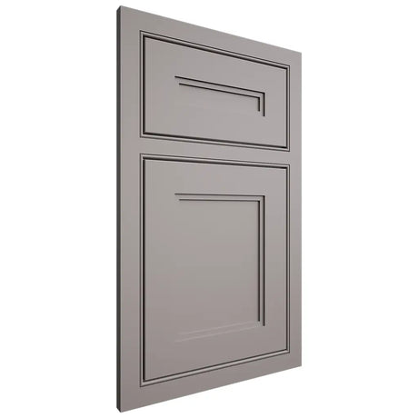 Shiloh Cabinetry Beaded Inset Scottsdale One Paintable Dovetail Gray Door