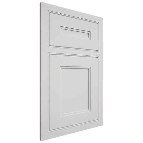 Shiloh Cabinetry Beaded Inset Scottsdale One Paintable Pure White Door