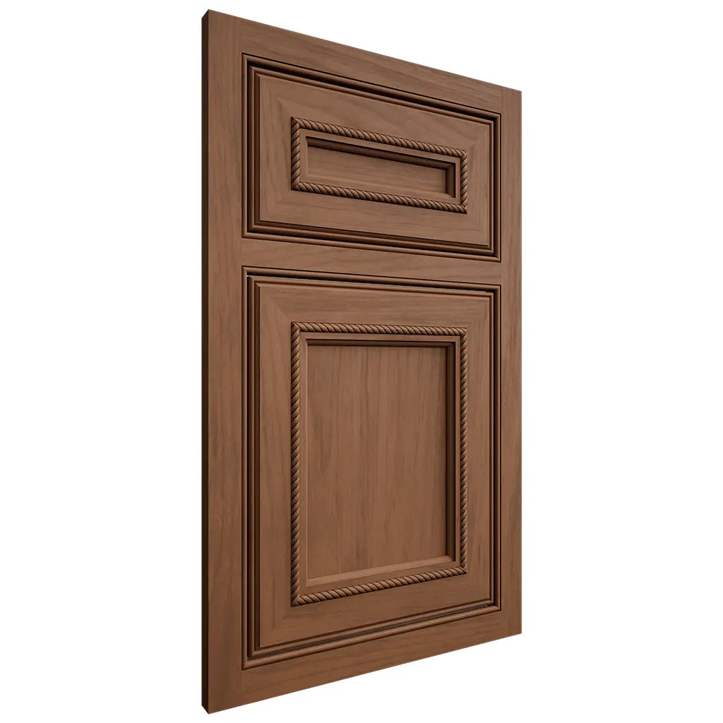 Shiloh Cabinetry Beaded Inset Shelby Alder Plain Cut Cola Door