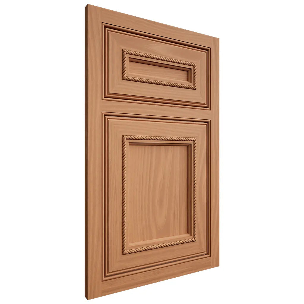 Shiloh Cabinetry Beaded Inset Shelby Cherry Plain Cut Natural Door