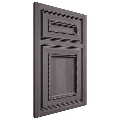 Shiloh Cabinetry Beaded Inset Shelby Hickory Plain Cut Cadet Door