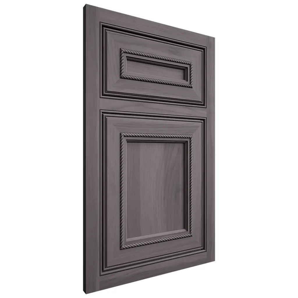Shiloh Cabinetry Beaded Inset Shelby Hickory Plain Cut Cadet Door