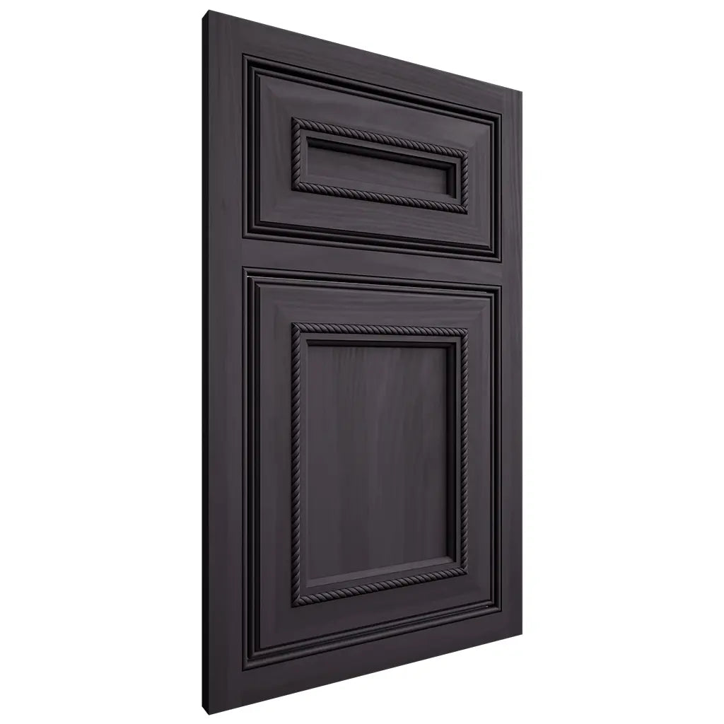 Shiloh Cabinetry Beaded Inset Shelby Hickory Plain Cut Harbor Door