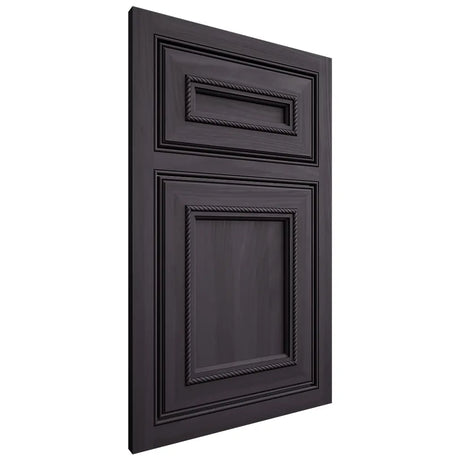 Shiloh Cabinetry Beaded Inset Shelby Hickory Plain Cut Harbor Door