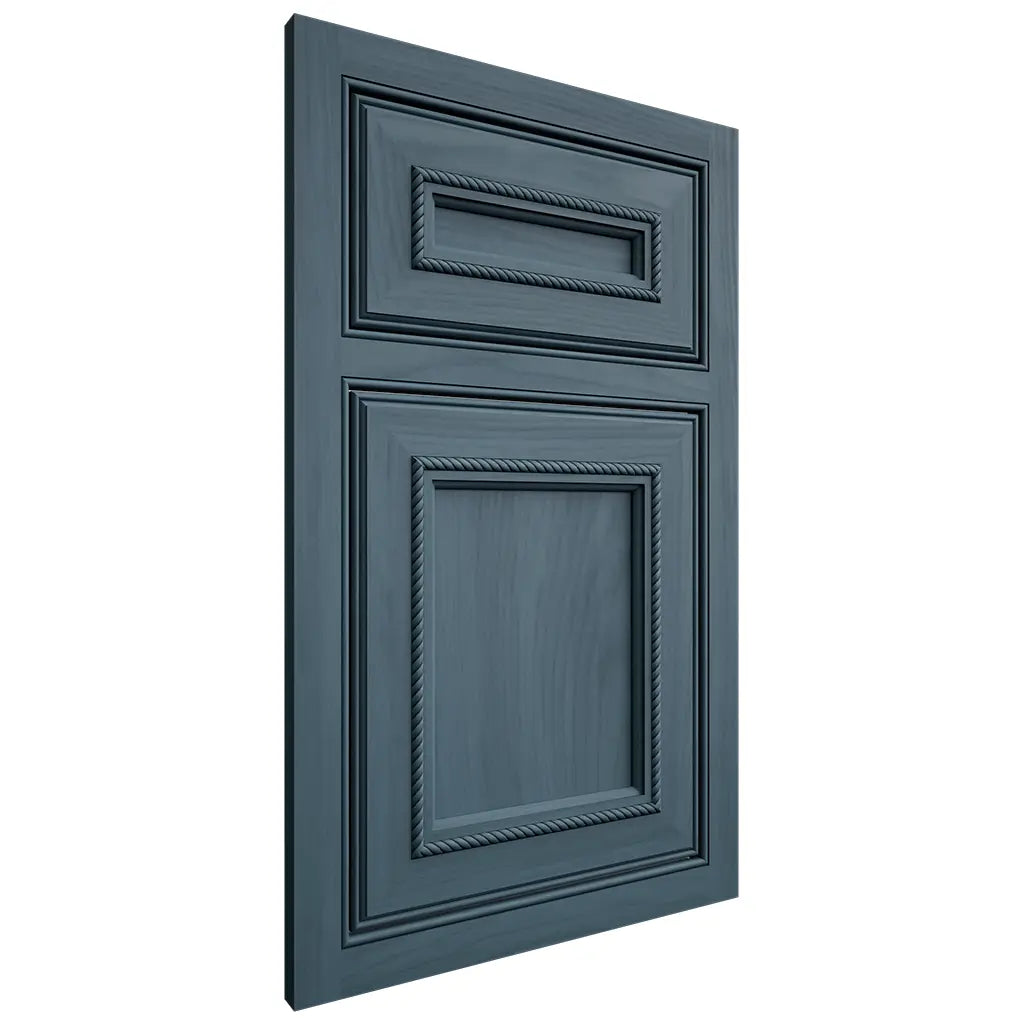 Shiloh Cabinetry Beaded Inset Shelby Hickory Plain Cut Hudson Door