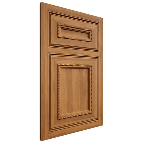 Shiloh Cabinetry Beaded Inset Shelby Hickory Plain Cut Medium Door