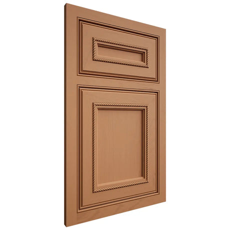 Shiloh Cabinetry Beaded Inset Shelby Maple Plain Cut Cashmere Door
