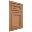 Shiloh Cabinetry Beaded Inset Shelby Maple Plain Cut Cashmere Door
