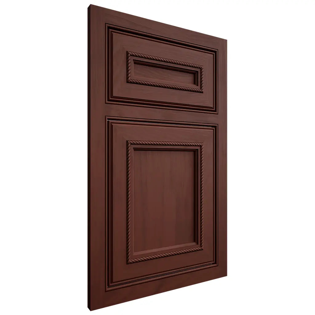 Shiloh Cabinetry Beaded Inset Shelby Maple Plain Cut Sable Door