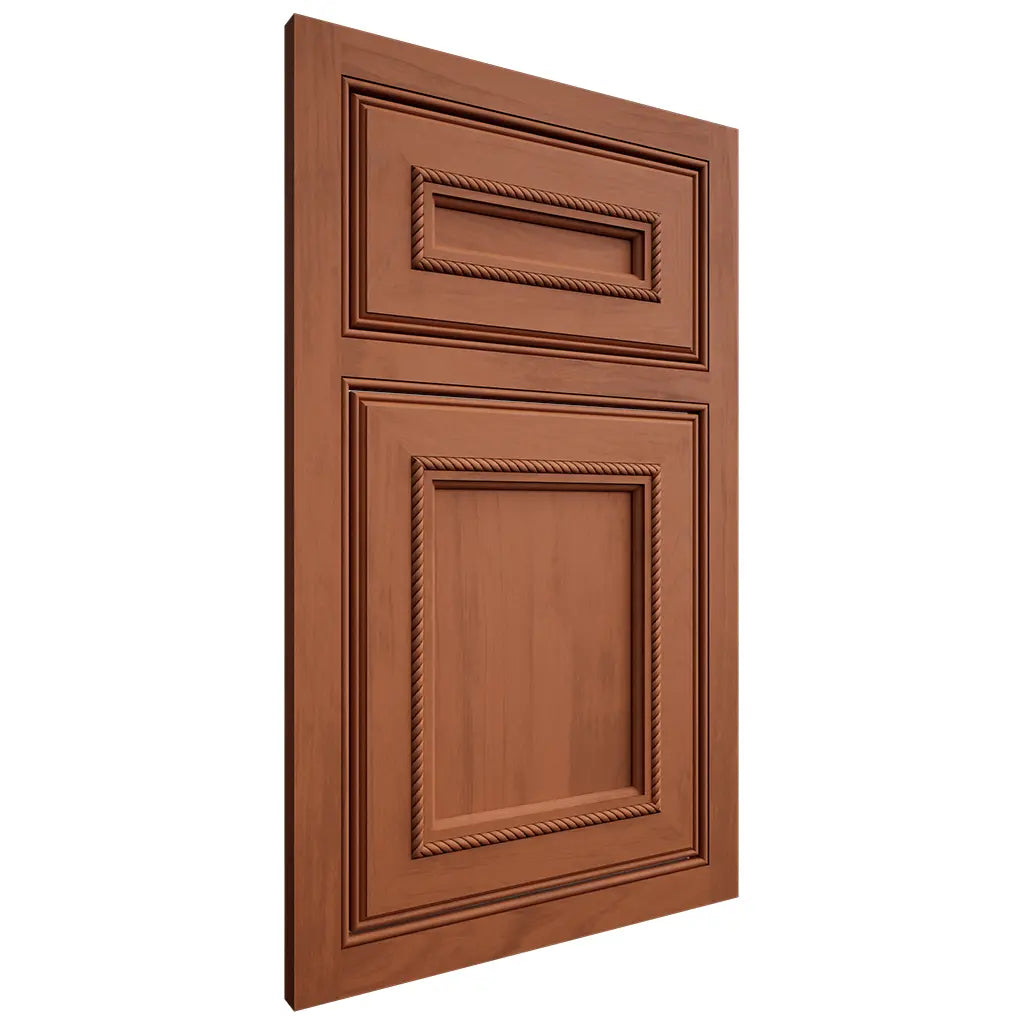 Shiloh Cabinetry Beaded Inset Shelby Maple Plain Cut Spice Door