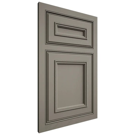 Shiloh Cabinetry Beaded Inset Shelby Maple Plain Cut Thyme Door