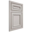Shiloh Cabinetry Beaded Inset Shelby Paintable Amazing Gray Door
