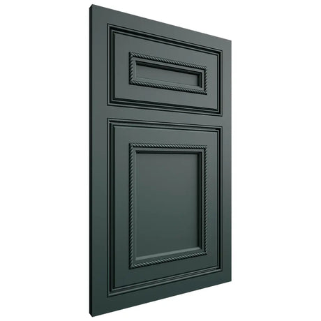 Shiloh Cabinetry Beaded Inset Shelby Paintable Billiard Green Door