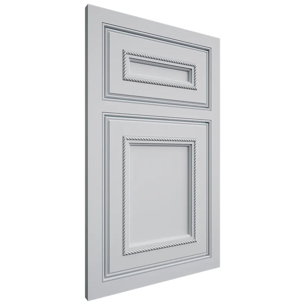 Shiloh Cabinetry Beaded Inset Shelby Paintable Niebla Azul Door