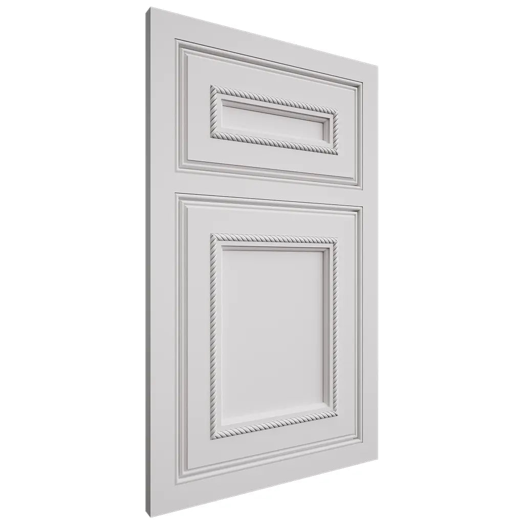 Shiloh Cabinetry Beaded Inset Shelby Paintable Polar Door